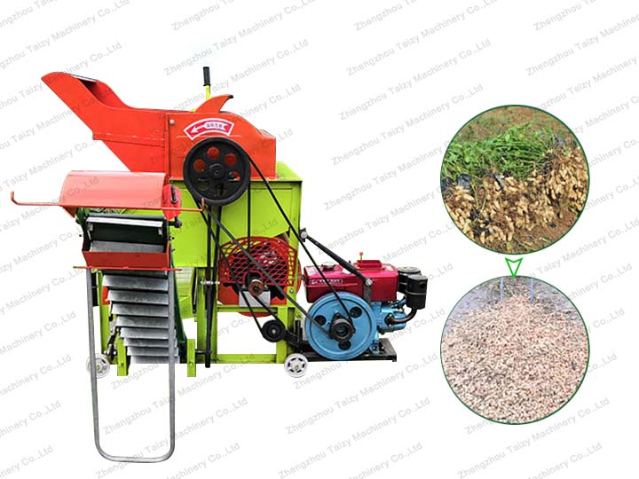 small peanut picking machine