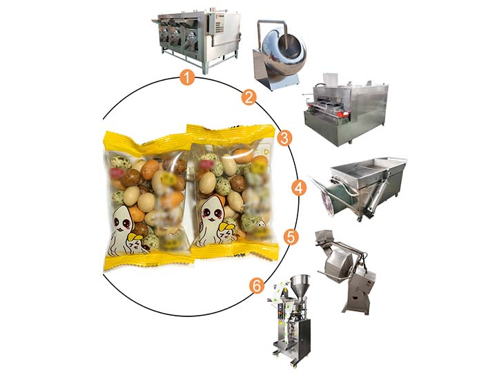 coated peanut production line