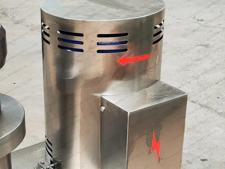 electric motor of nut butter machine