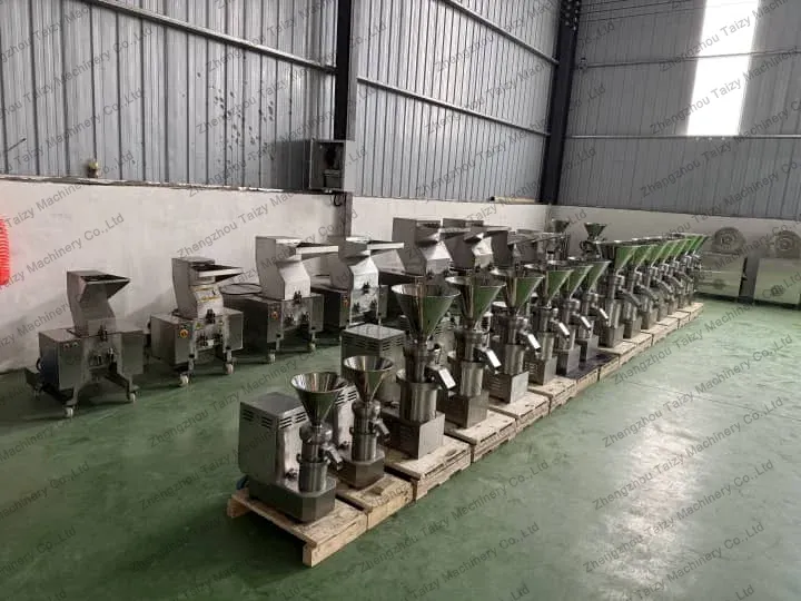 peanut butter making machine in stock