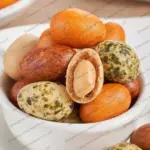 Collations de cacahuètes enrobées