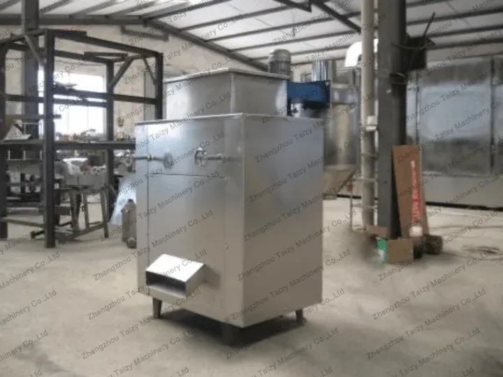 可可豆去皮与破碎机