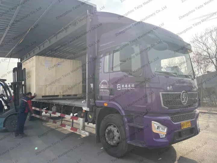 vận chuyển máy rang hạt