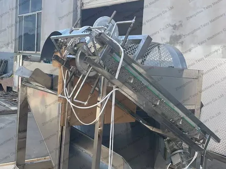 cocoa husk splitting machine packaging