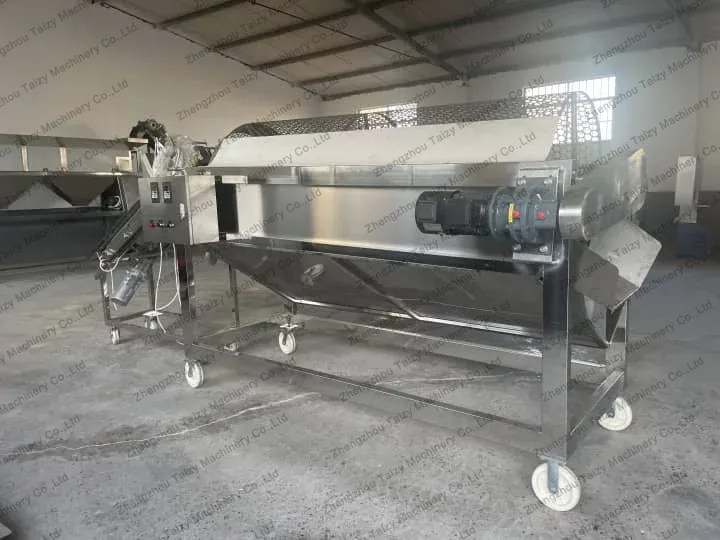 cocoa pod and beans separating machine