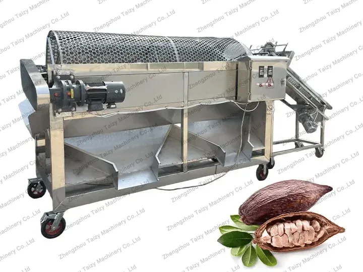 Fresh Cocoa Pod Breaking Machine For Cocoa Bean Pre-processing