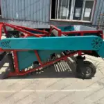 máquina cosechadora de maní