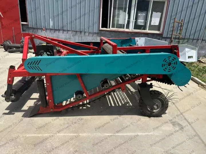 máquina cosechadora de maní