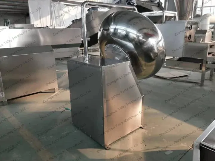 máquina de recubrimiento de maní
