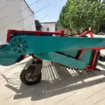 máquina cosechadora de maní