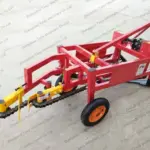 máquina cosechadora de maní