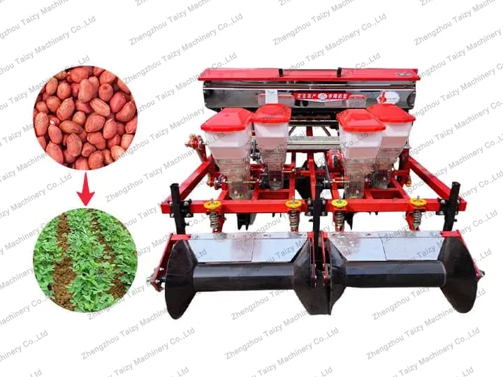 Machine à planter les arachides pour une culture efficace des arachides