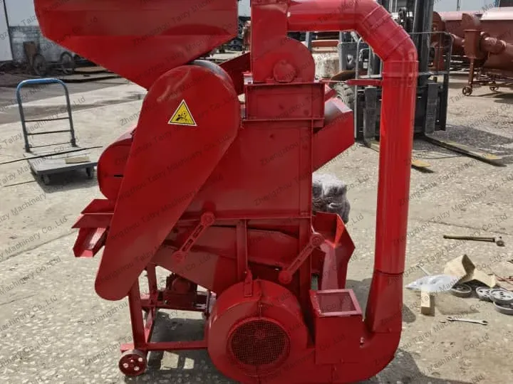 peanut shell removing machine
