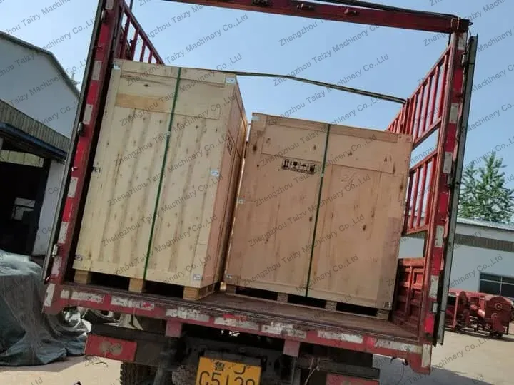 shipping of the groundnut sheller