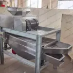 roller-cutter type automatic cashew cutting machine