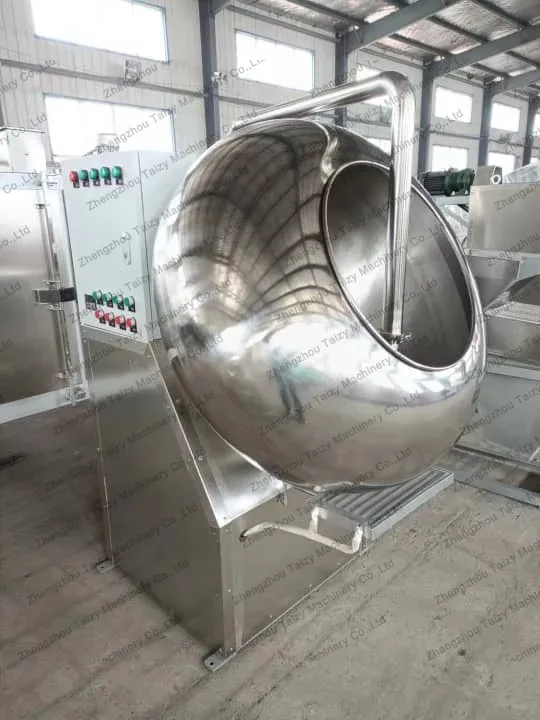automatic peanut coating machine