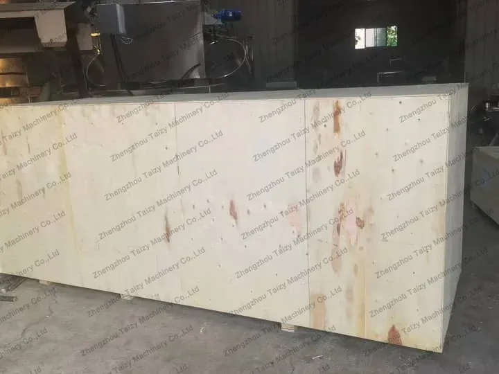 cashew cutting machine packaging