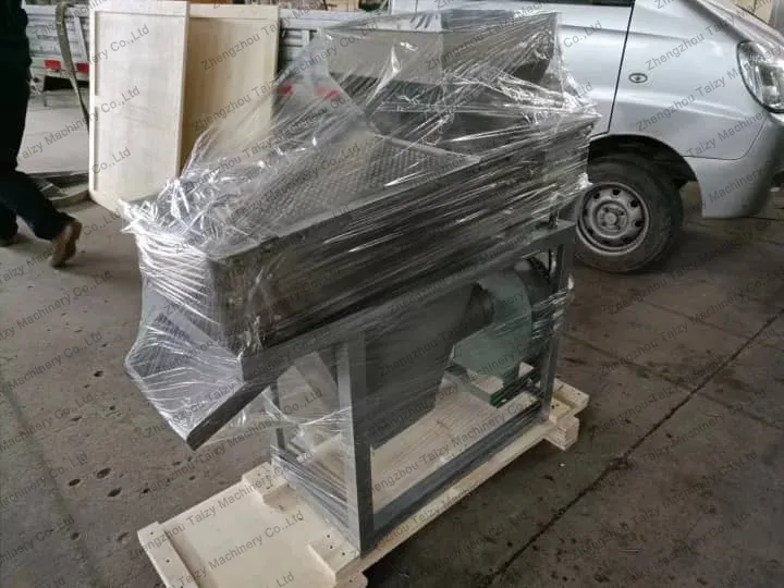 groundnut peeling machine ready to packaging