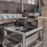 roller-cutter type macadamia nut cutting machine