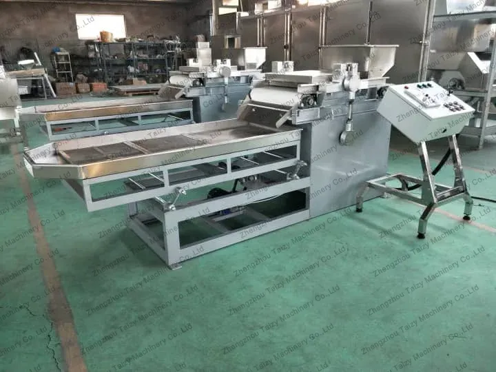 completed nut cutting machine