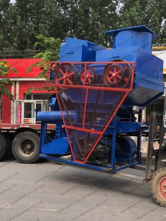 loading of groundnut sheller machine