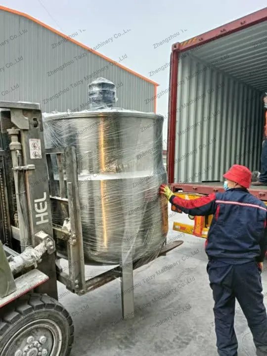 storage tank loading