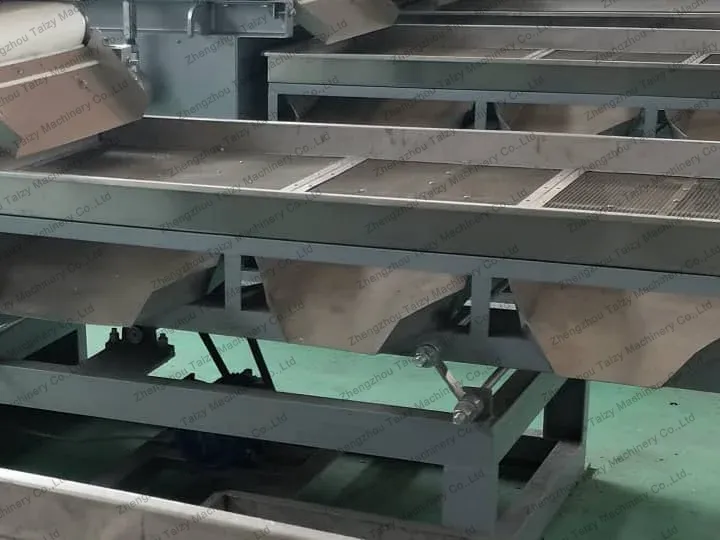 three-stage screening system