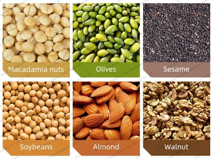 aplicaciones de la máquina de prensa de aceite