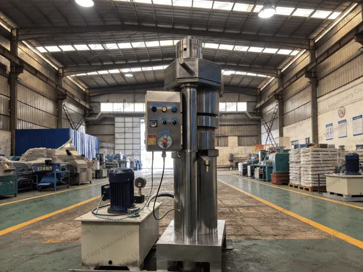 máquina de prensa de aceite de aguacate