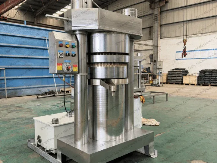 máquina de prensado en frío de aceite