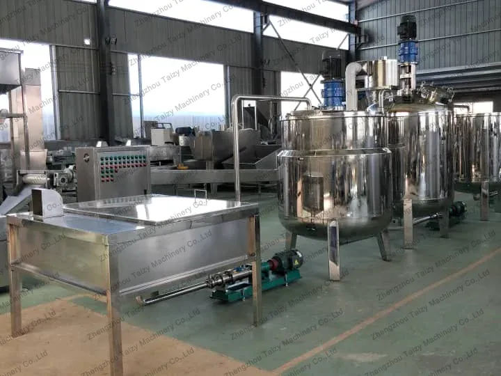 peanut butter storage tank