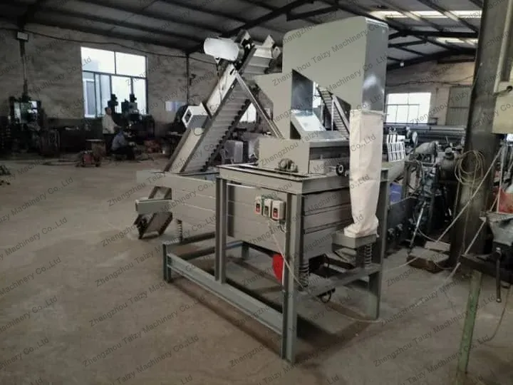 pistachio shell removing machine
