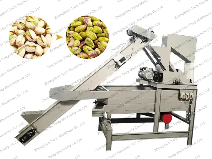 Máquina descascaradora de pistachos