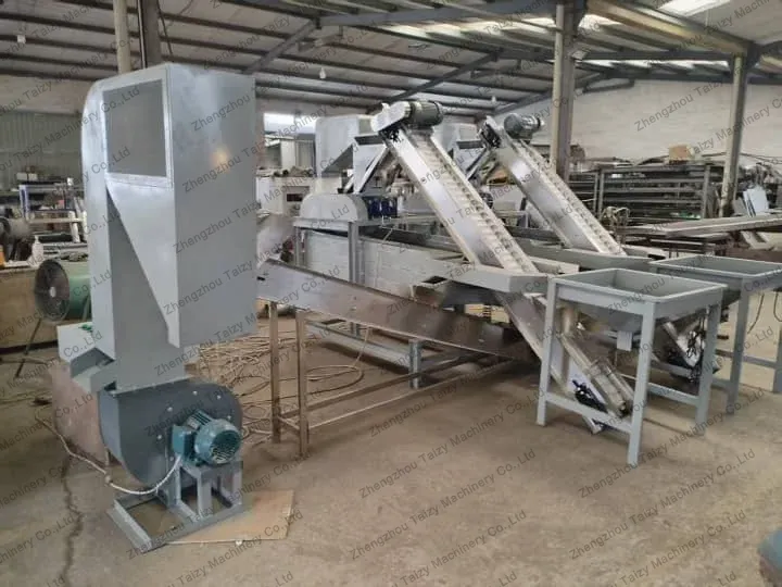 pistachio shelling production line