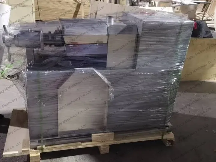 protected packaging of oil making machine