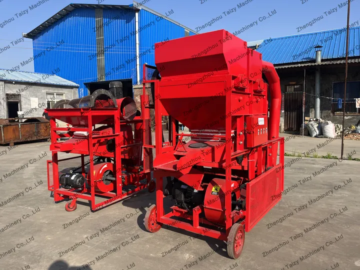 peanut sheller removal machine
