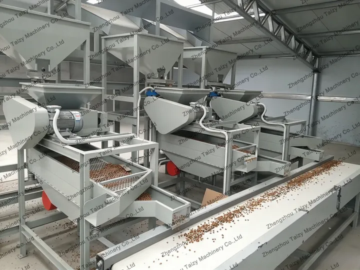 almond shelling machine