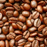 coffee beans for the industrial sesame roaster