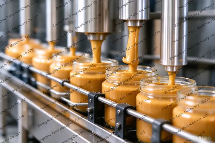 peanut butter automatic filling